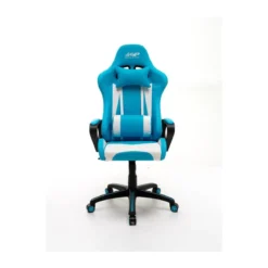 Poltrona da Gaming Cuscino Cervicale Lombare con Braccioli Ruote Ergonomica