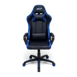 Poltrona Gaming da Ragazzo Blu Ergonomica con Braccioli e Ruote Sedia Scrivania