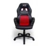 Poltrona Racing con Braccioli e Ruote Ergonomica Rossa Sedia da Gaming Scrivania