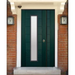 Porta Blindata 2 Ante con Vetro per Esterno Misure Standard Prezzi Offerta