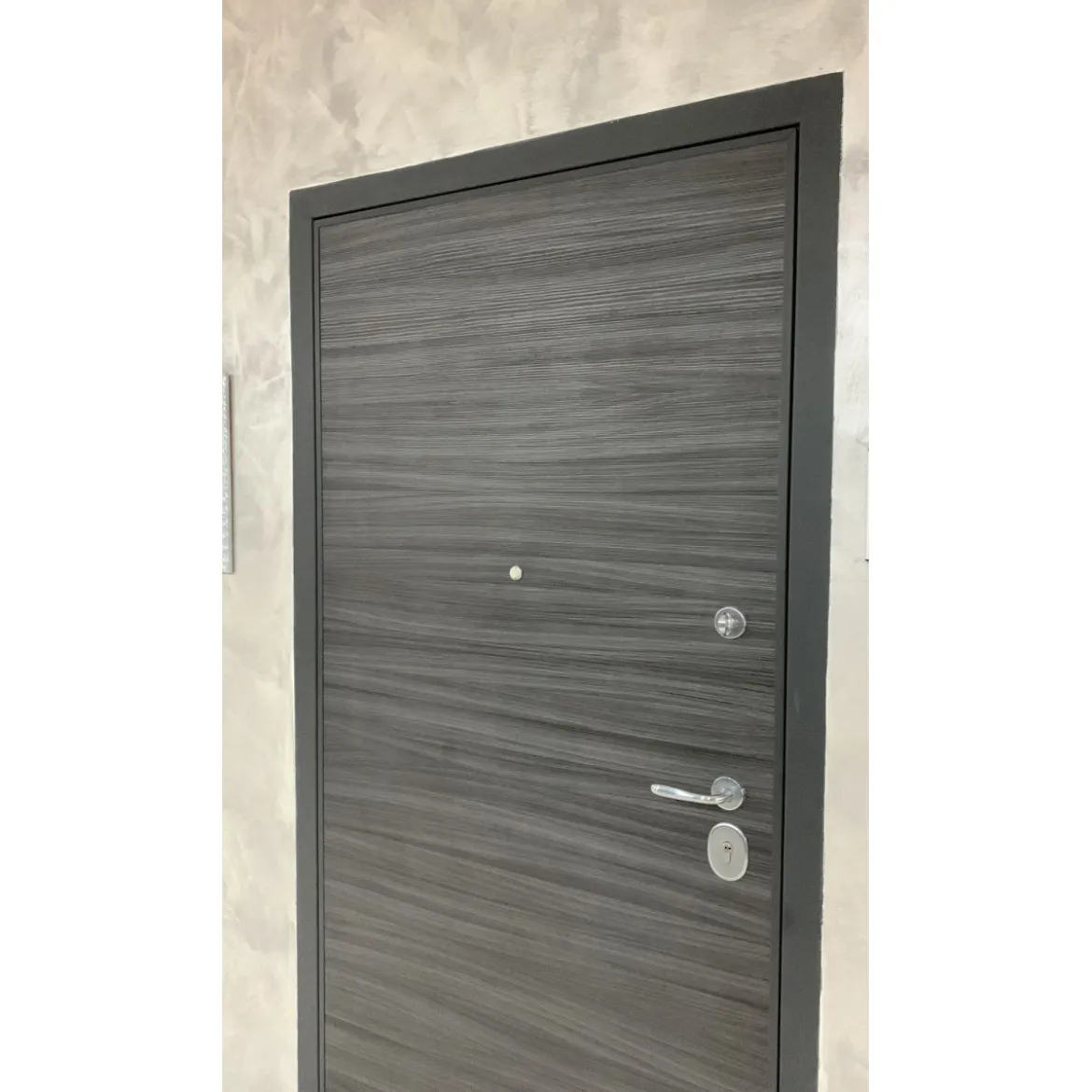 Porta Blindata con Cerniere a Scomparsa Filo Muro 90x210 classe 4 Rasomuro