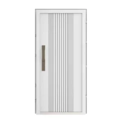 Porta Blindata di Sicurezza Easy Bianca 82x193 cm per Ingresso