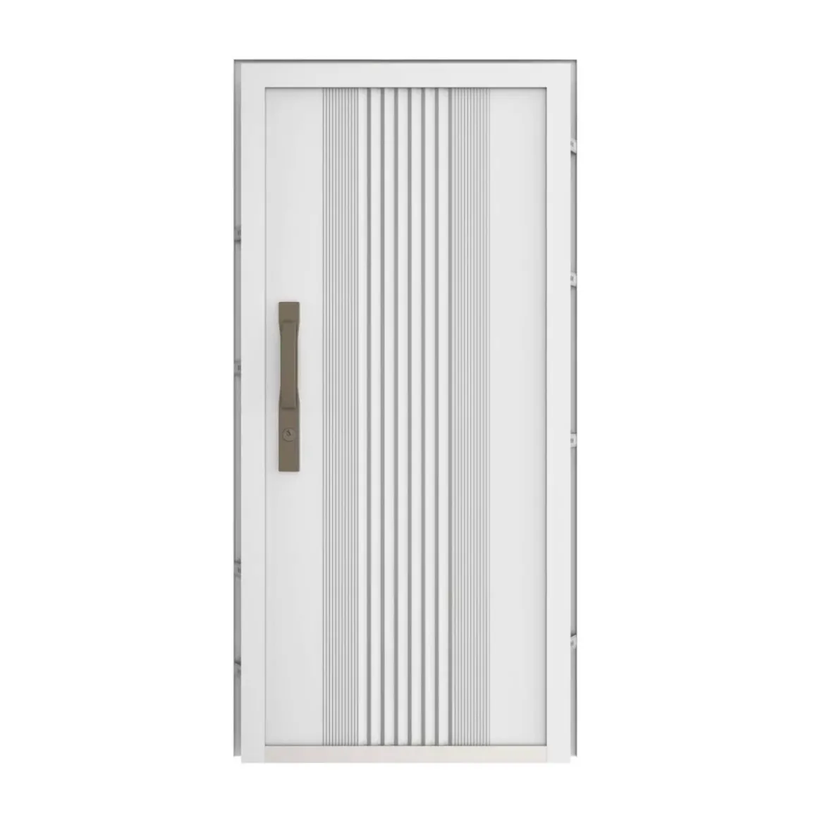 Porta Blindata di Sicurezza Easy Bianca 82x193 cm per Ingresso