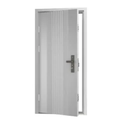 Porta Blindata di Sicurezza Easy Bianca 82x193 cm per Ingresso