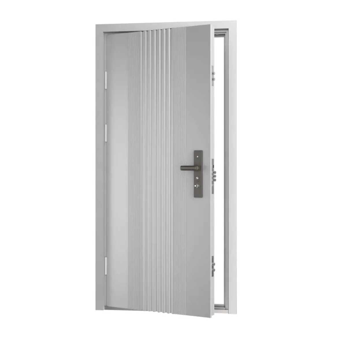 Porta Blindata di Sicurezza Easy Bianca 82x193 cm per Ingresso