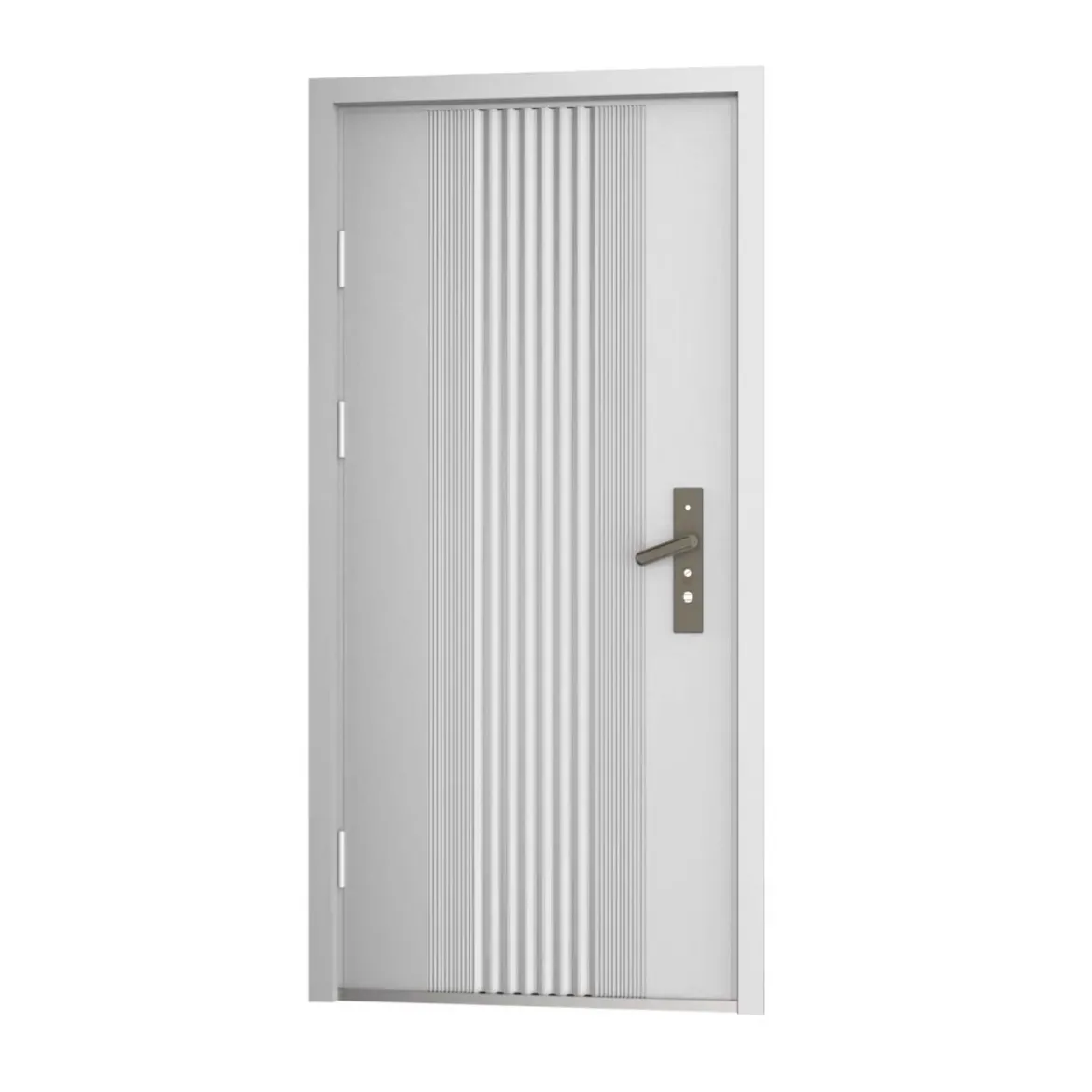 Porta Blindata di Sicurezza Easy Bianca 82x193 cm per Ingresso