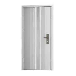 Porta Blindata di Sicurezza Easy Bianca 82x193 cm per Ingresso