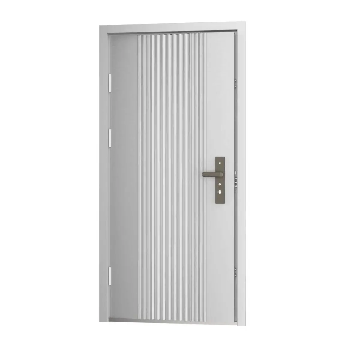 Porta Blindata di Sicurezza Easy Bianca 82x193 cm per Ingresso