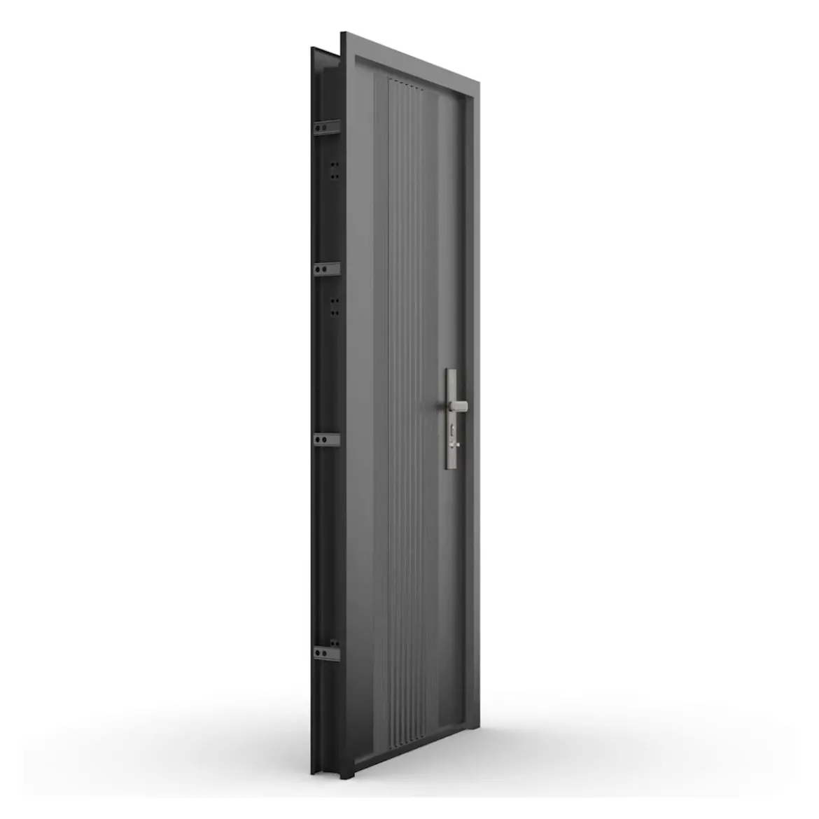 Porta Blindata Easy Grigia 82x193 cm Ingresso Sicurezza