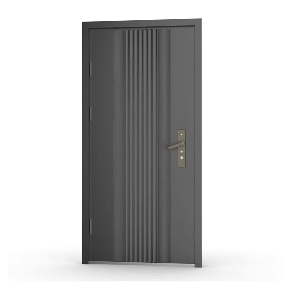 Porta Blindata Easy Grigia 82x193 cm Ingresso Sicurezza