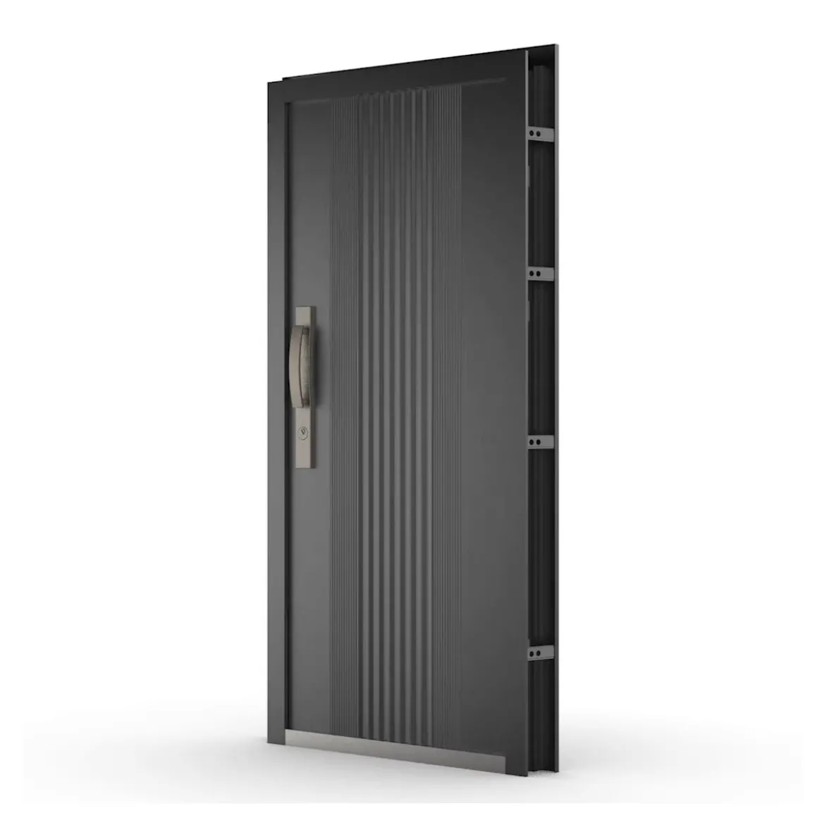 Porta Blindata Easy Grigia 82x193 cm Ingresso Sicurezza
