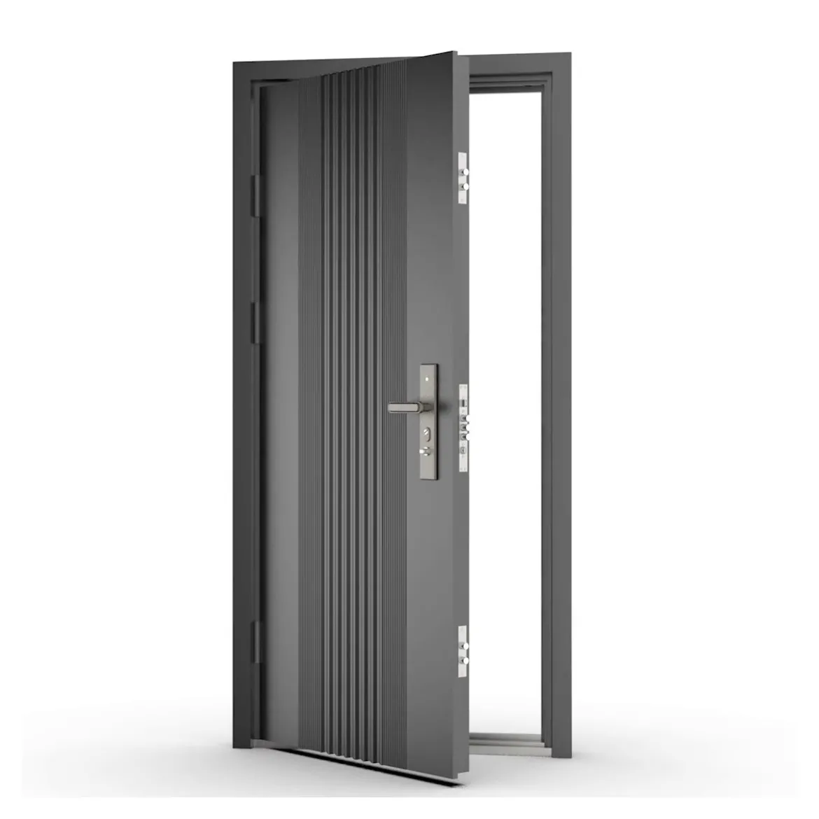Porta Blindata Easy Grigia 82x193 cm Ingresso Sicurezza