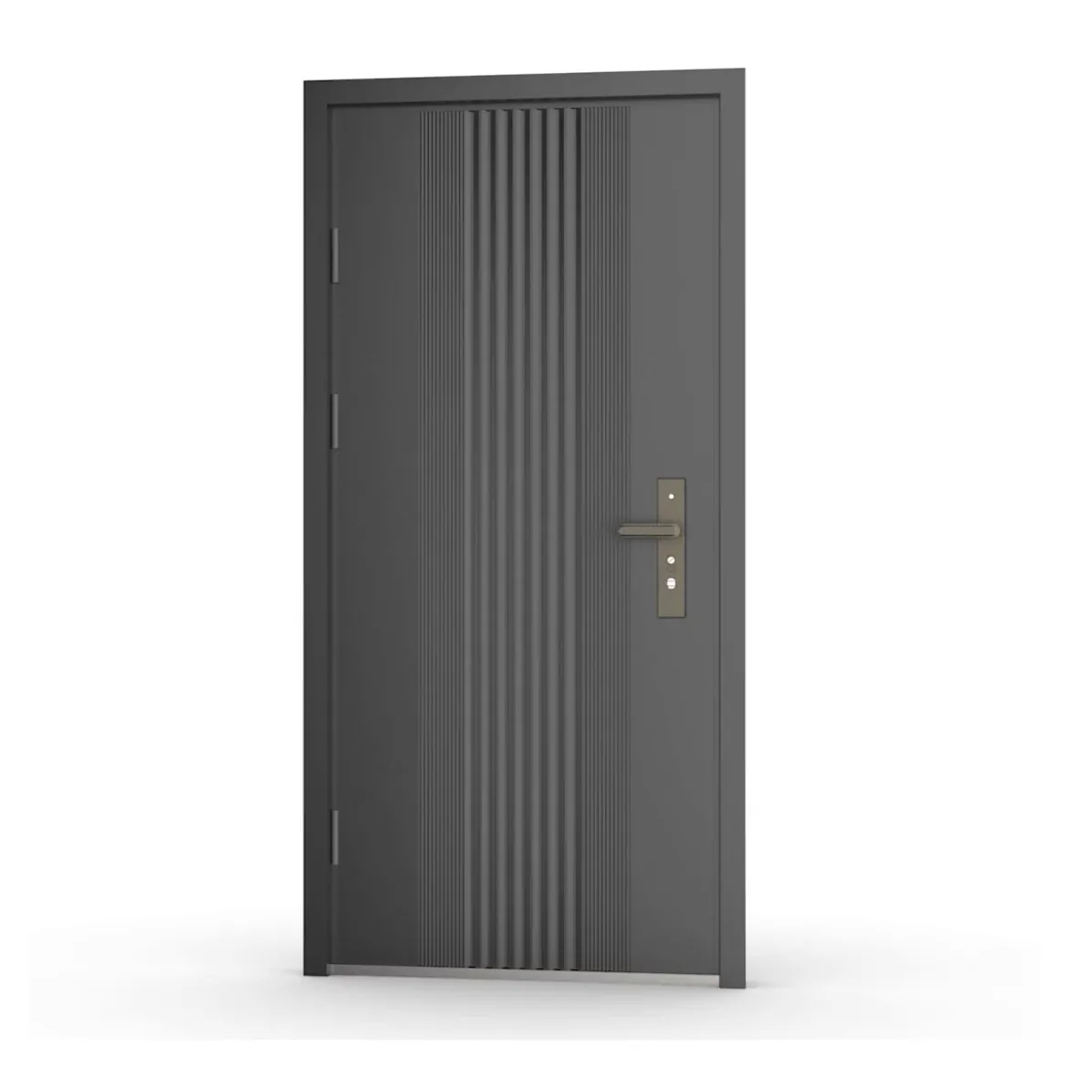 Porta Blindata Easy Grigia 82x193 cm Ingresso Sicurezza