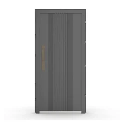 Porta Blindata Easy Grigia 82x193 cm Ingresso Sicurezza