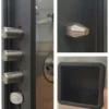 Porta Blindata Inossidabile Acciaio Inox Aisi 304 Portone senza Pannelli