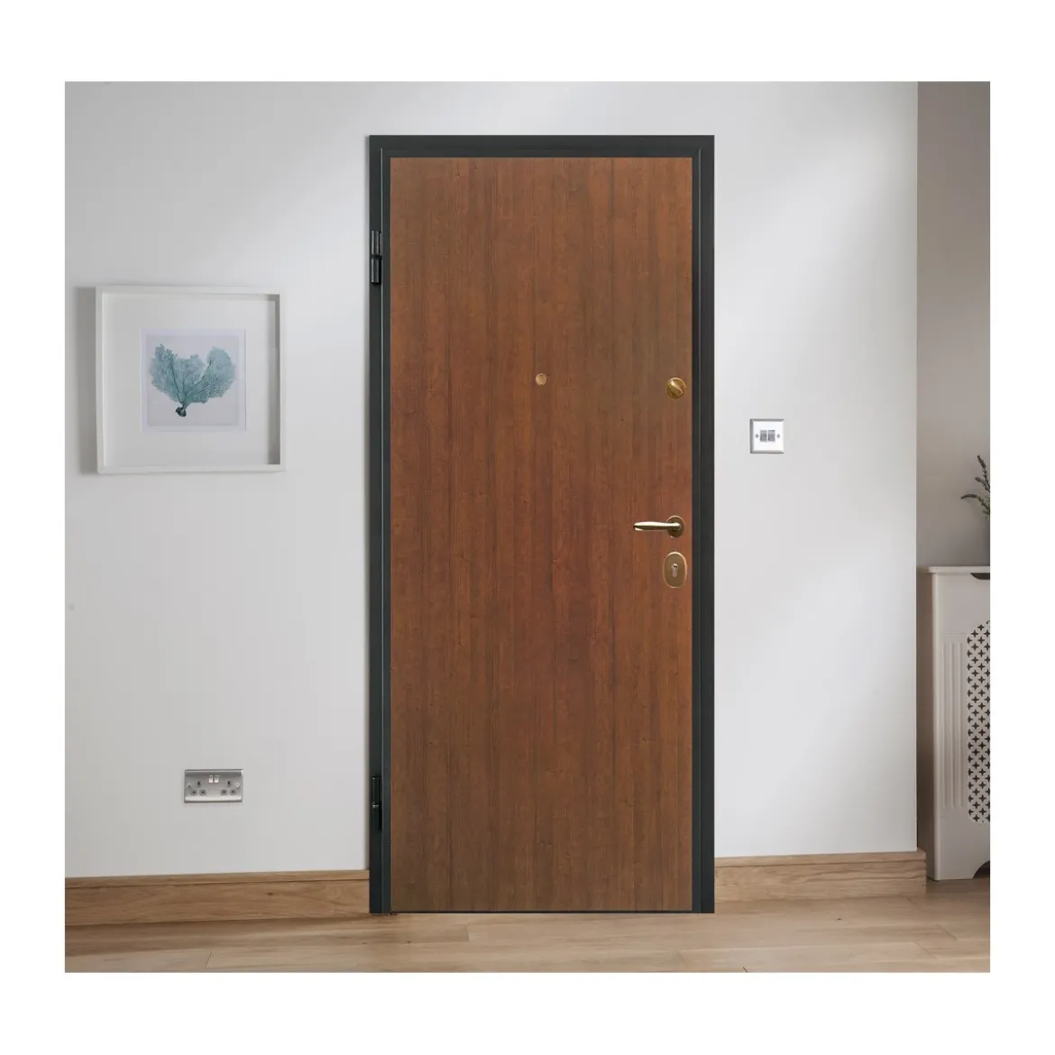 Porta Blindata per Esterno in Resina Portone Portoncino Classe 3 4 Ingresso Casa