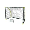 Porta Calcio Black Striker Pieghevole 180x91x120 Rete Piccchetti Goal Calcetto