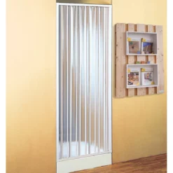 Porta Doccia a Soffietto in PVC da 80 a 110 cm