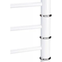 Portasciugamani Salvaspazio con 3 Bracci da Bagno per Salviette Bianco