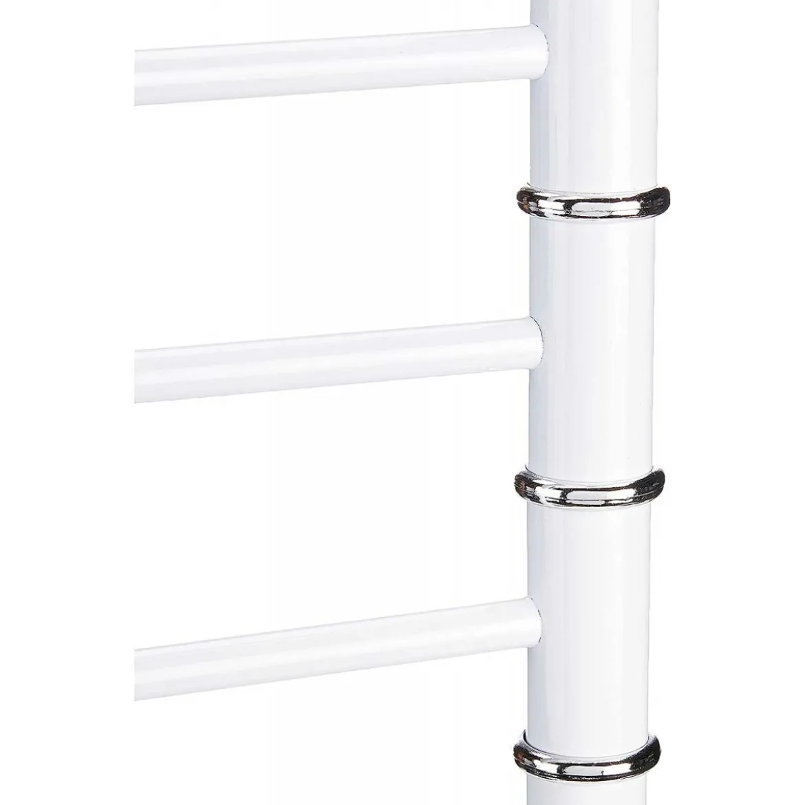 Portasciugamani Salvaspazio con 3 Bracci da Bagno per Salviette Bianco