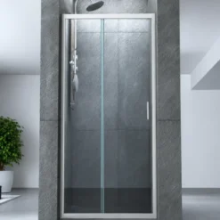Porta Scorrevole Box Doccia Nicchia Anta Vetro 6 mm Cristallo Trasparente
