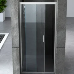 Porta Scorrevole Box Doccia Nicchia Anta Vetro 6 mm Cristallo Trasparente