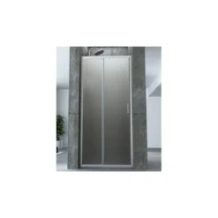Porta Scorrevole Box Doccia per Nicchia Anta Vetro Opaco 6 mm