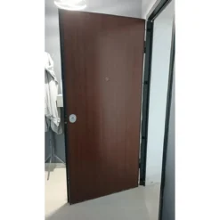 Portone Blindato per Interno Classe 3 Porta Blindata Ingresso Noce Portoncino