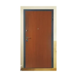 Portone Blindato per Interno Classe 3 Porta Blindata Ingresso Noce Portoncino