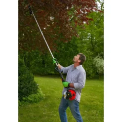 Potatore a Scoppio 32,6 cc Barra 25 cm Asta 2,68 m Professionale