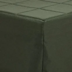 Pouf Letto Singolo Pieghevole Richiudibile Verde 70x70 cm Salvaspazio