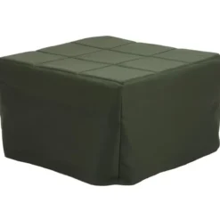 Pouf Letto Singolo Pieghevole Richiudibile Verde 70x70 cm Salvaspazio