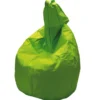 Pouf Poltrona Seduta Verde 80x120 Sacco Cuscino Poggiapiedi da Esterno Giardino