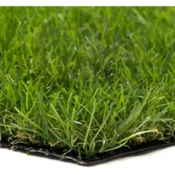 Prato Sintetico Drenante 25 mm 1x5 m Erba Verde Realistica da Esterno