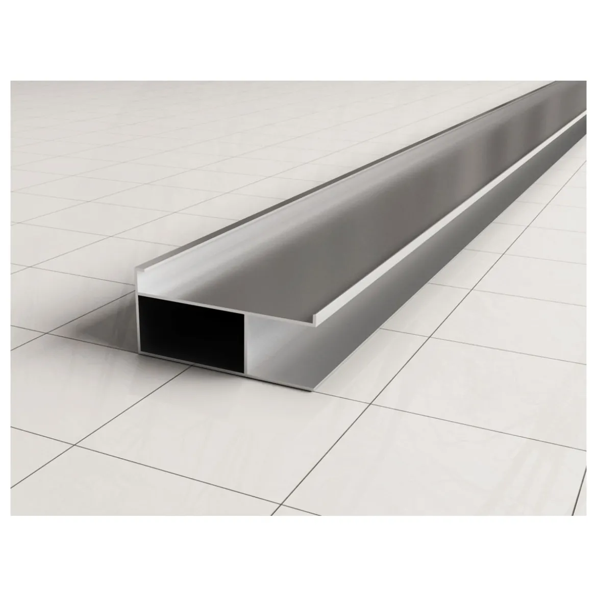 Profilo di Compensazione Estensione Box Doccia 195 cm Cristallo 8 mm