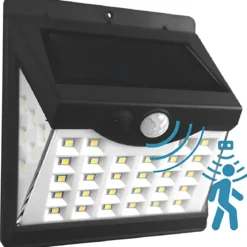 Proiettore Solare 40 LED 250 Lumen Sensore di Movimento Crepuscolare