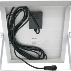 Proiettore Solare 50W 550lm CCT con Pannello Telecomando da Esterni