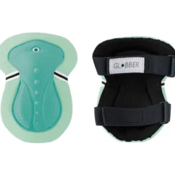 Protezioni Bambini XS Gomiti Ginocchia Polsi Verde Bici Monopattino