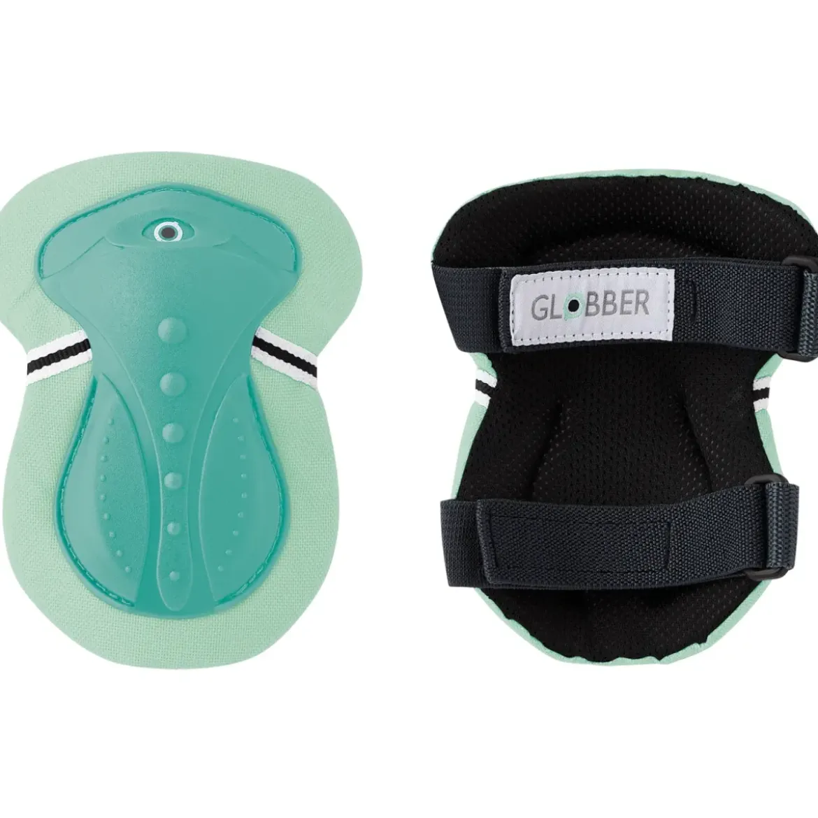 Protezioni Bambini XS Gomiti Ginocchia Polsi Verde Bici Monopattino