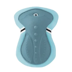 Protezioni per Bambini XS Set Gomiti Ginocchia Polsi Blu Pastello Bici