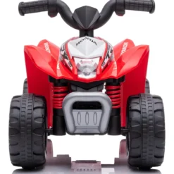 Quad Elettrico per Bambini Rosso Honda 7,2V con Luci LED Ricaricabile