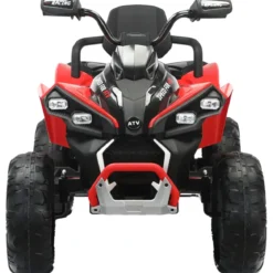Quad Elettrico per Bambini 24V Rosso ATV Safari Telecomando MP3