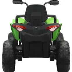 Quad Elettrico per Bambini 24V Verde ATV Safari Telecomando MP3