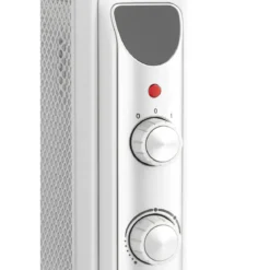 Radiatore Elettrico Potenza Regolabile 1000-1500 W Pannello in Mica