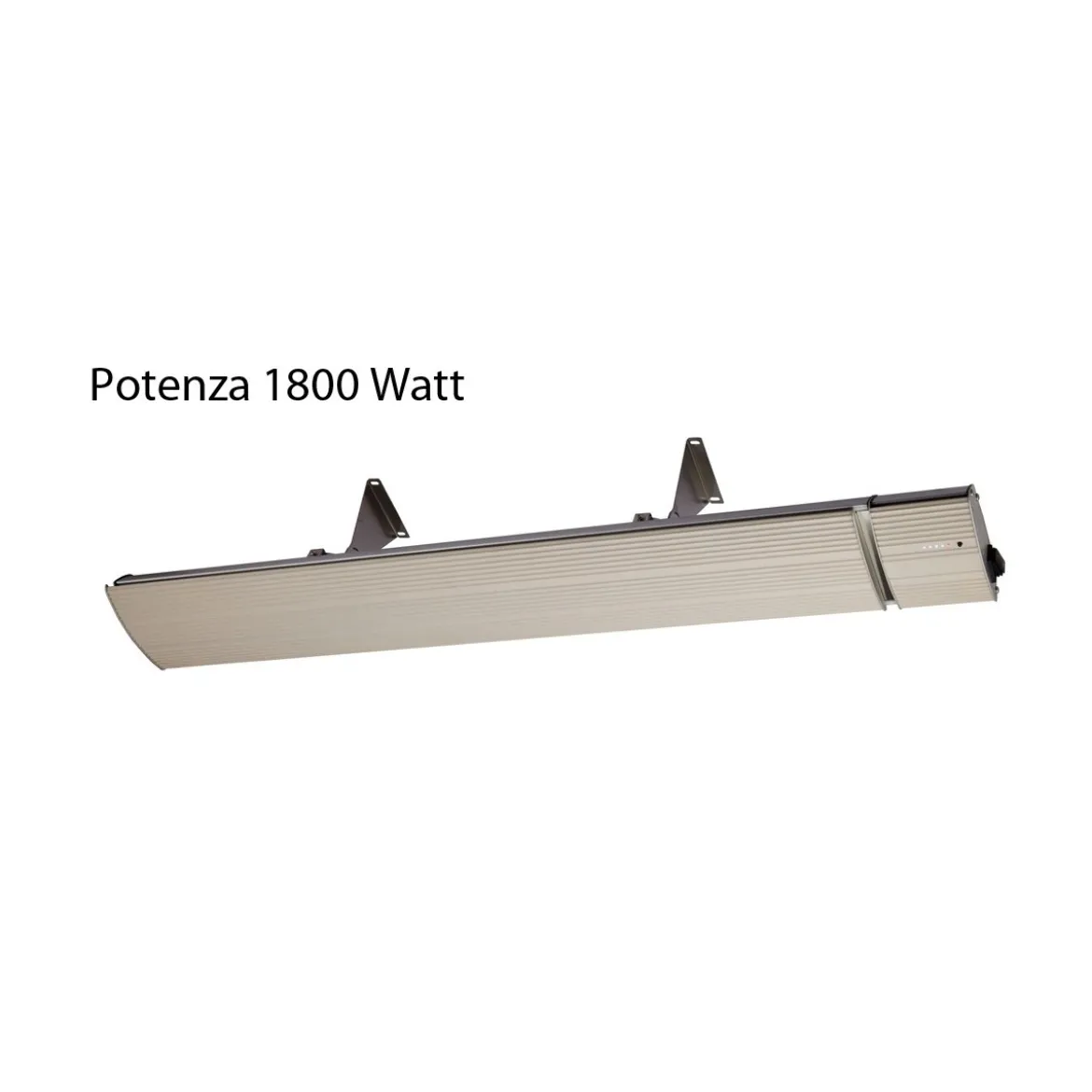 Radiatore Infrarossi da Esterno 1800W Stufa a Parete con Telecomando