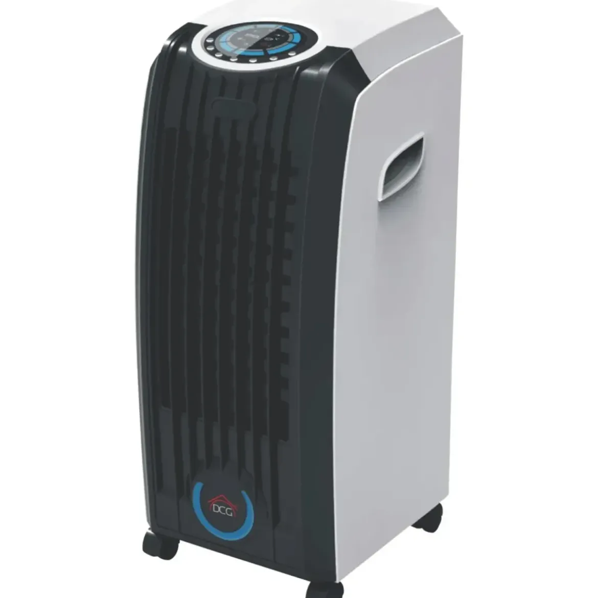 Raffrescatore d'Aria Dcg 60W 4 Litri Telecomando 3 Velocità 2 Ghiacci