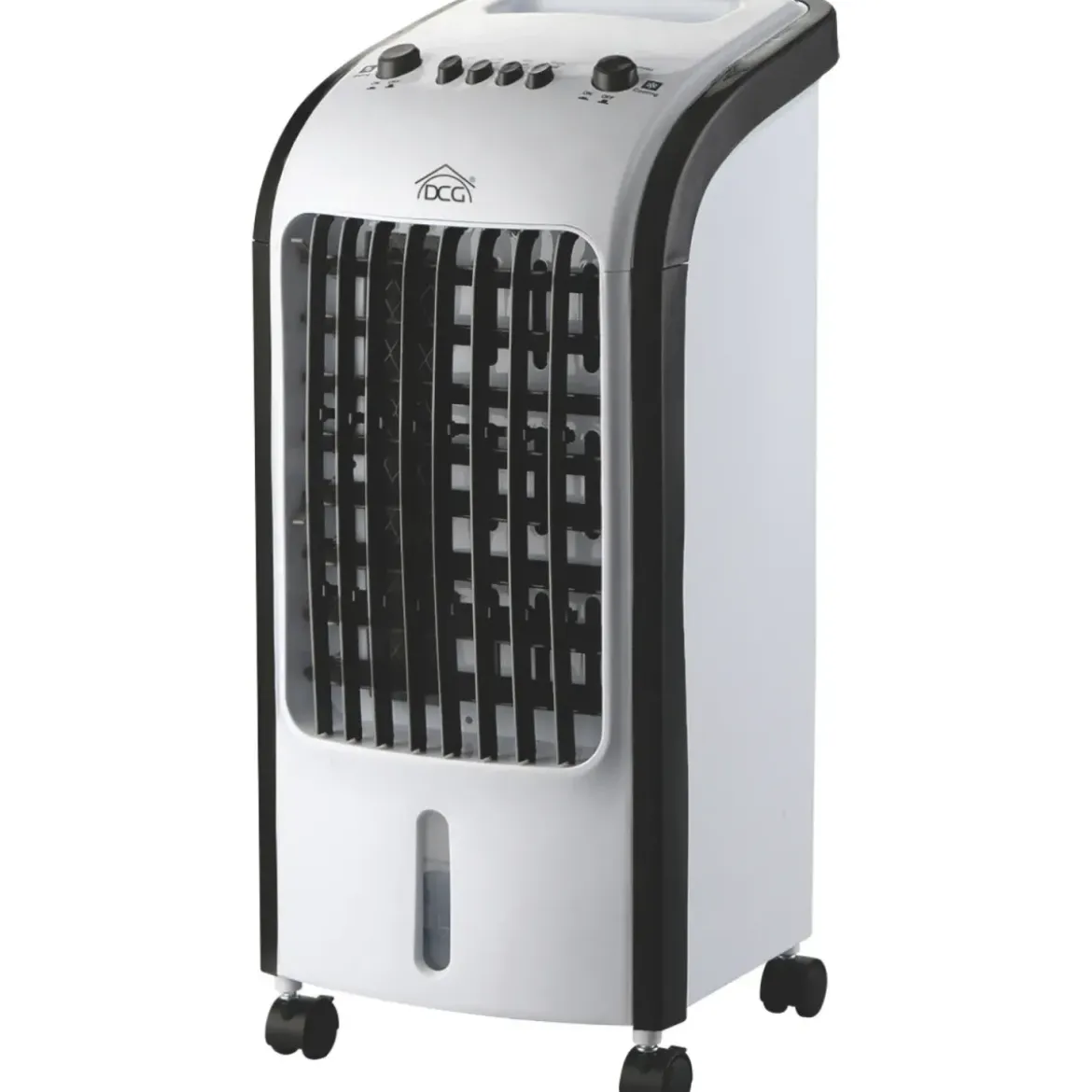 Raffrescatore d'Aria Dcg 65W 4 Litri Oscillazione 2 Ghiacci Sintetici