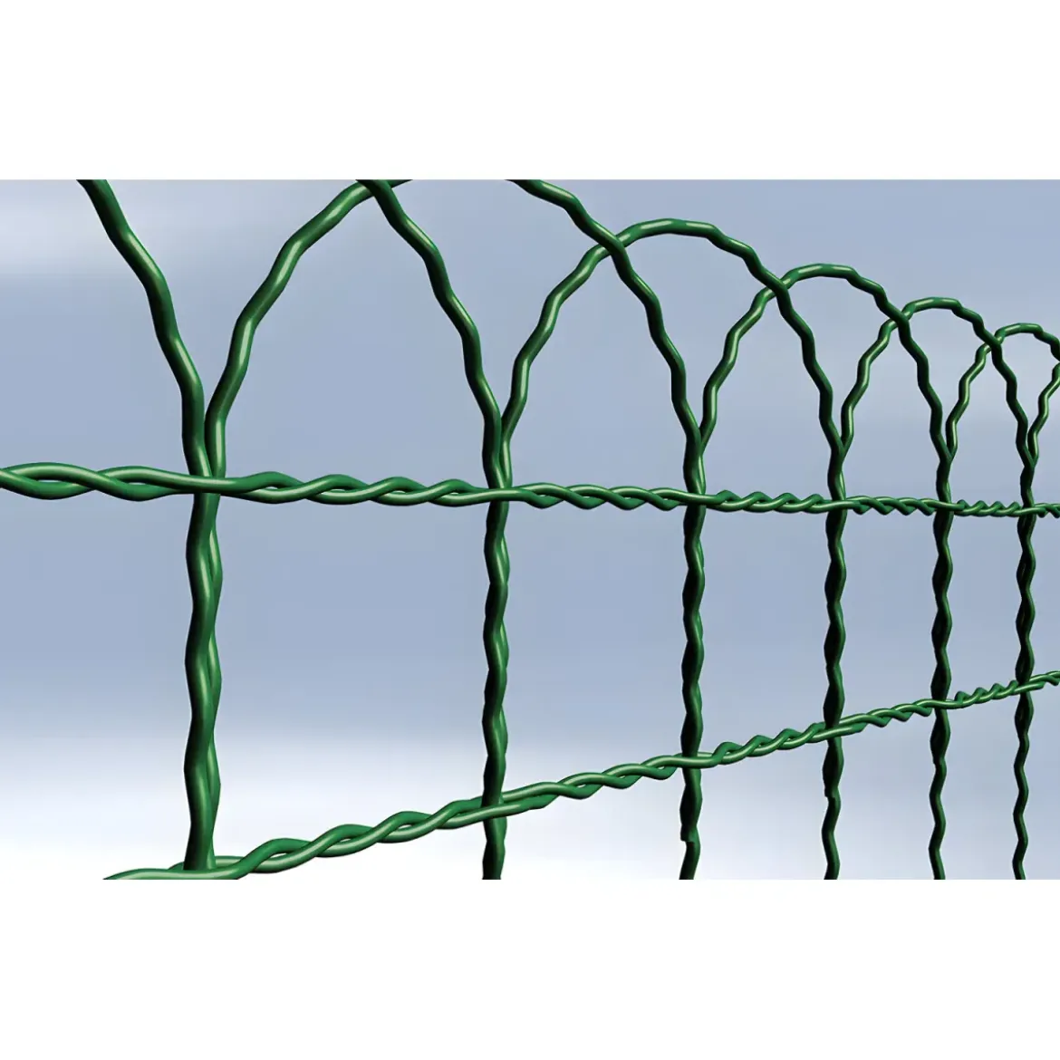 Rete Aiuola Ornamentale 40 cm Altezza Cavatorta Rotolo 25 Metri Zincata Verde