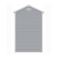Rimessa per Attrezzi in Resina Capanno Ricovero Box Casetta Giardino Ripostiglio