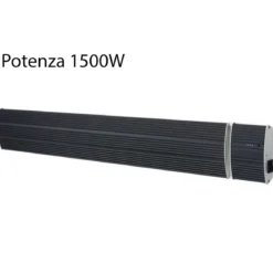 Riscaldatore a Infrarossi 1500W Stufa Alogena con Telecomando da Esterno
